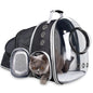 High Quality Astronaut Portable Cat Travel Bag Breathable Space Capsule Expandable Transparent Carrier Pet Backpack For Cat Dog