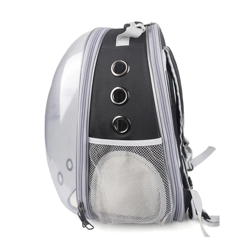 High Quality Astronaut Portable Cat Travel Bag Breathable Space Capsule Expandable Transparent Carrier Pet Backpack For Cat Dog