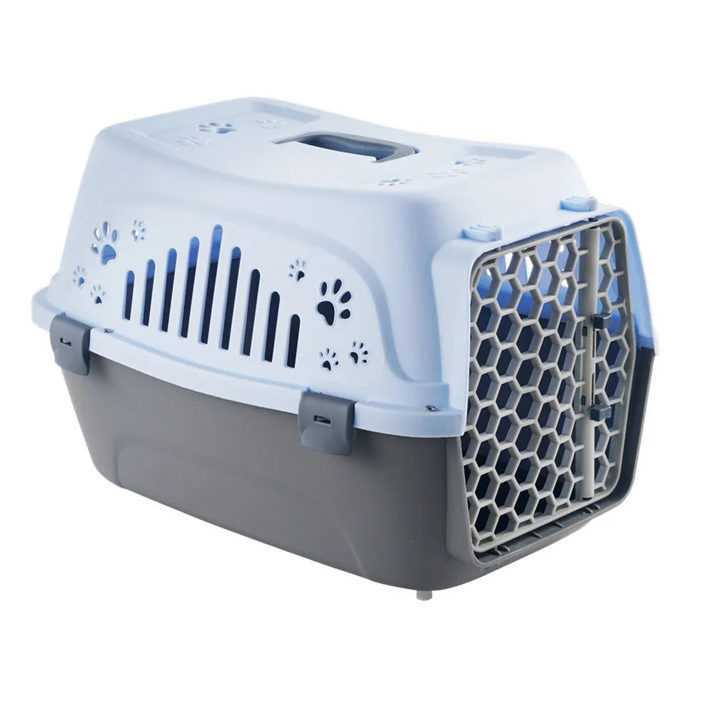 Outdoor Small Pet Carrier Cat Box Breathable Travel Carrier Box Durable Kitten Puppy Rabbit Cage Airline Approved Transport Cage